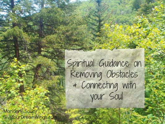 Spiritual Guidance - connect with soul - Marianne Soucy Give Your Dream Wings - 940